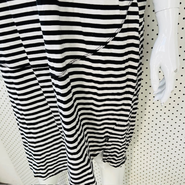 MOOCHI / short sleeved striped dress / s (3896160671416458525)