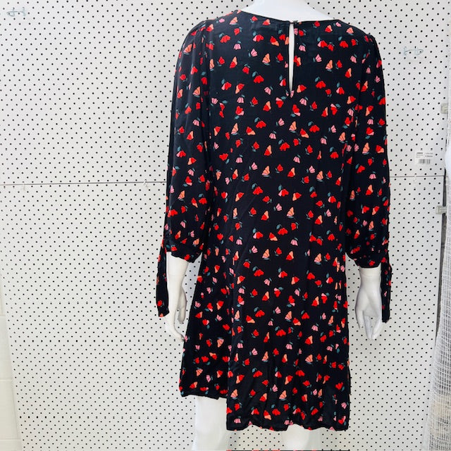 VELVET / graham + spencer / floral dress / made in usa / s (3896160689959364226)