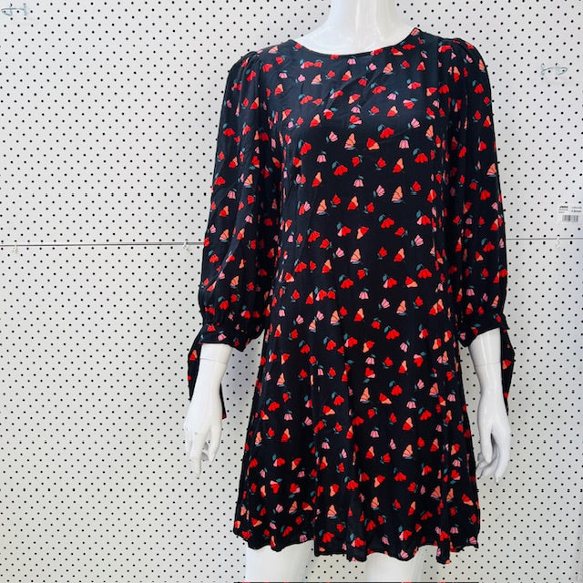 VELVET / graham + spencer / floral dress / made in usa / s (3896160695715793923)
