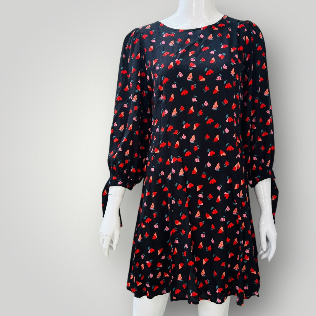 VELVET / graham + spencer / floral dress / made in usa / s (3896160962063983450)