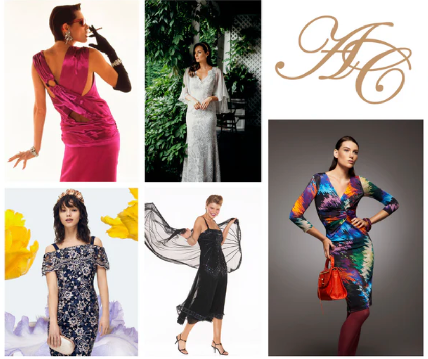 1980s vintage / LIMITED EDITION anthea crawford / watermelon party dress / s (3896246250944115238)