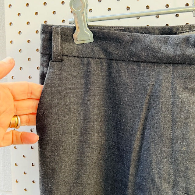 early 2000s vintage / VERSACE / wool pants / s / made in italy (3896507623431814814)