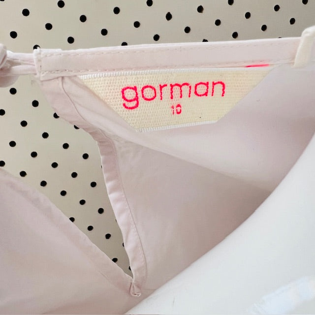 GORMAN / pale pink star top / 10 (3896605813459341122)