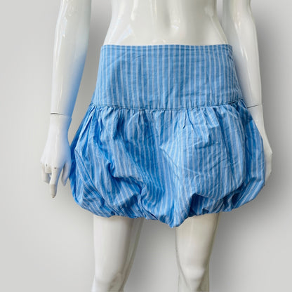 bubble skirt / workshirt blue / s (3896606037306979190)