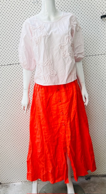 FATE + BECKER / linen skirt / 12 (3896606802772520746)