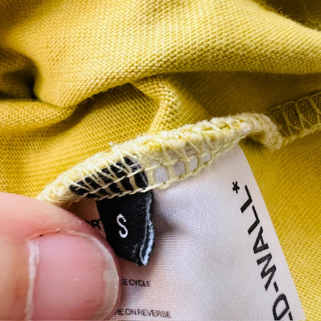 A COLD WALL SAMUEL ROSS / LOGO EMBOSSED ORGANIC COTTON T-SHIRT / s/m (3896694603298128276)