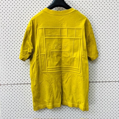 A COLD WALL SAMUEL ROSS / LOGO EMBOSSED ORGANIC COTTON T-SHIRT / s/m (3896694607827772300)