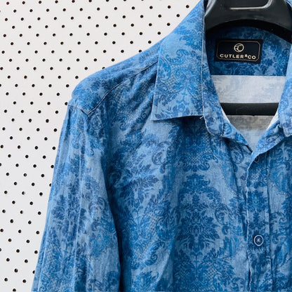 CUTLER + CO / subtle floral shirt / XXL (3896694670062718521)