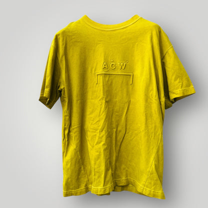 A COLD WALL SAMUEL ROSS / LOGO EMBOSSED ORGANIC COTTON T-SHIRT / s/m (3896696278064027697)