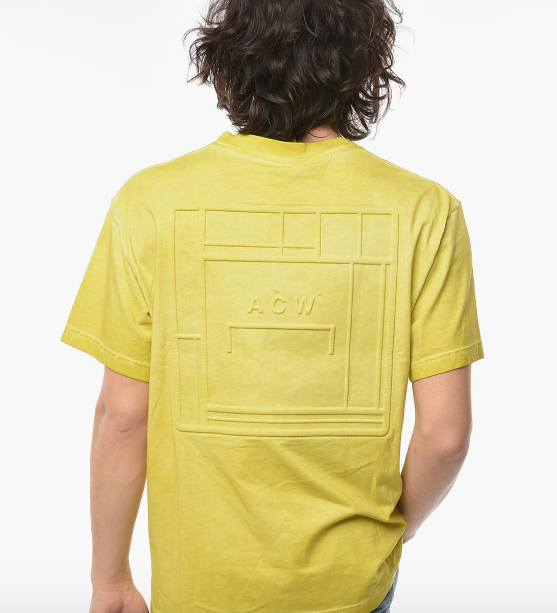 A COLD WALL SAMUEL ROSS / LOGO EMBOSSED ORGANIC COTTON T-SHIRT / s/m (3896785270485912566)