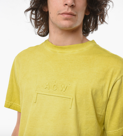 A COLD WALL SAMUEL ROSS / LOGO EMBOSSED ORGANIC COTTON T-SHIRT / s/m (3896785275248794293)