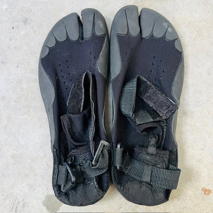 DEEP BLUE split toe neoprene boots / 9 (3897133020305474102)