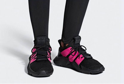 adidas originals / prophere in black + pink / 40 (3897192740650456500)