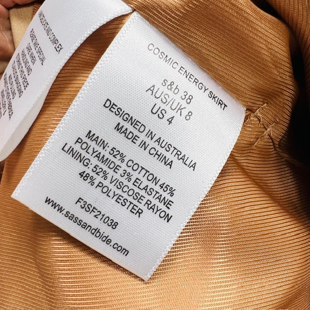SASS + BIDE / cosmic energy skirt / s (3897210750082533783)