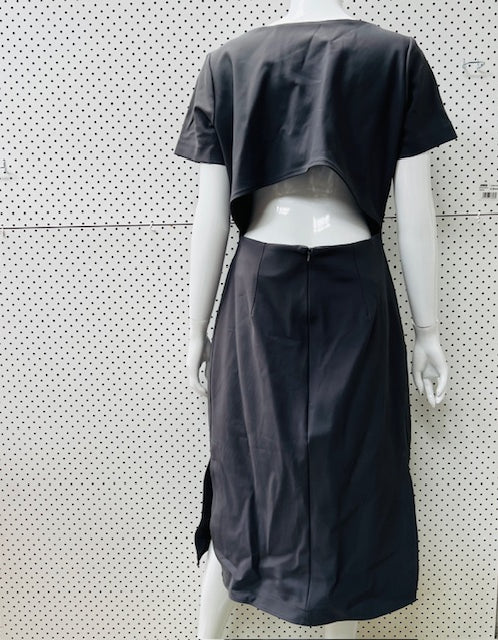 TAYLOR BOUTIQUE / open back dress / m / made in nz (3897219102294492480)