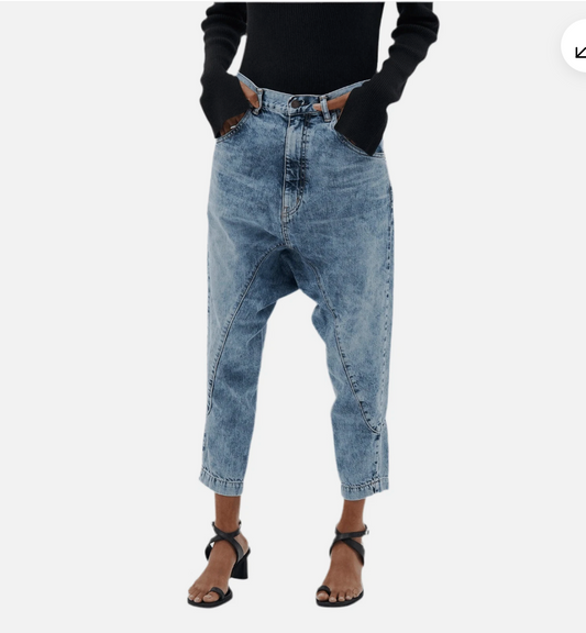 made in japan / BASSIKE / lo slung acid wash jeans / 29 (3897292656089543464)