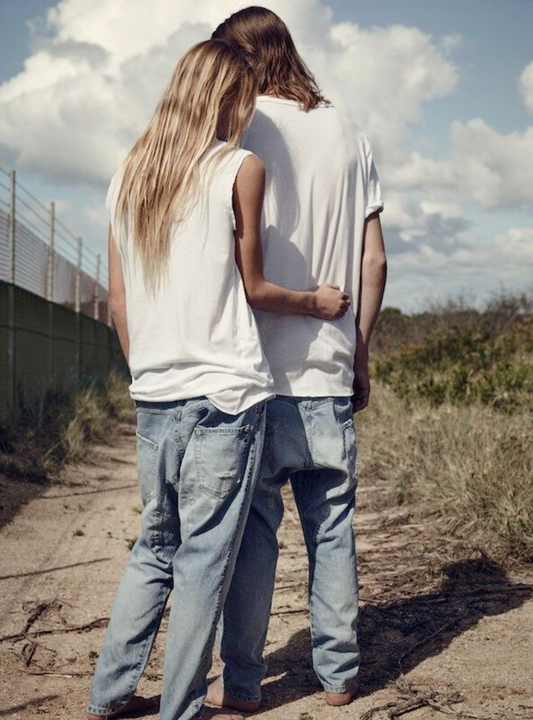 made in japan / BASSIKE / lo slung acid wash jeans / 29 (3897292686968670967)