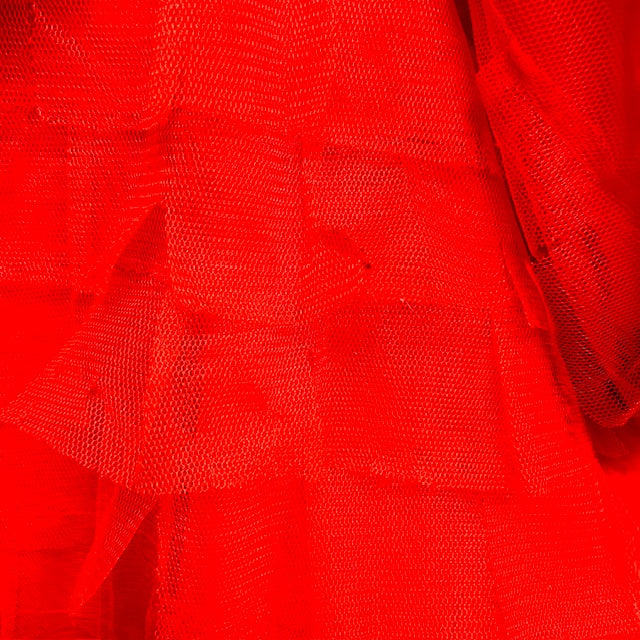 JUO / red tulle skirt / 14 (3897373340028495251)