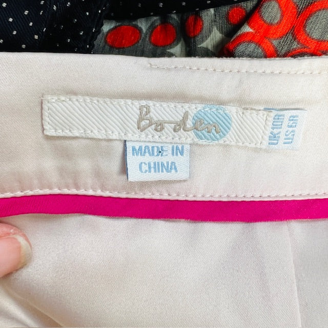 BODEN / pencil skirt with embroidered diamonds / 10 (3897373385942155122)
