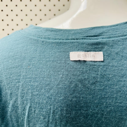 GOBLIN / merino jumper with ruffles / M / made in nz (3897373403270381608)