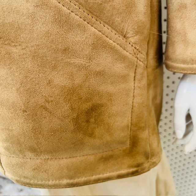 1970s british vintage / LAKELAND / shearling leather sheepskin jacket / (3897719642832580106)