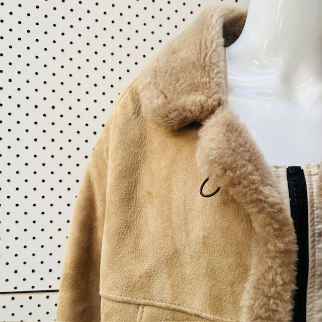 1970s british vintage / LAKELAND / shearling leather sheepskin jacket / (3897719648485472611)