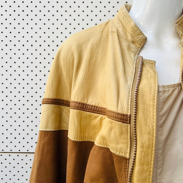 1970s nz vintage / KINGS ROAD / suede jacket / M/L (3897719659190069971)