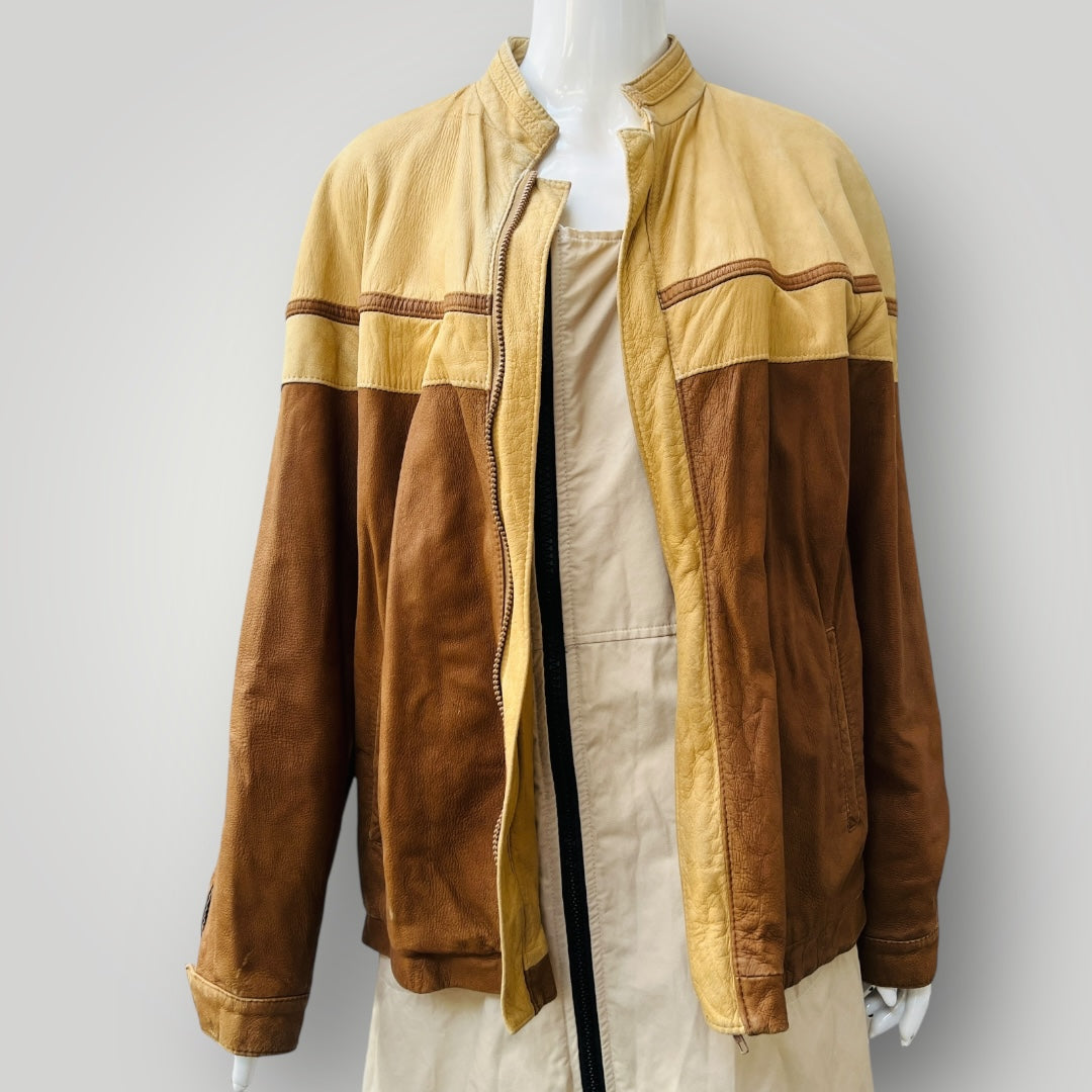 1970s nz vintage / KINGS ROAD / suede jacket / M/L (3897720191782291243)