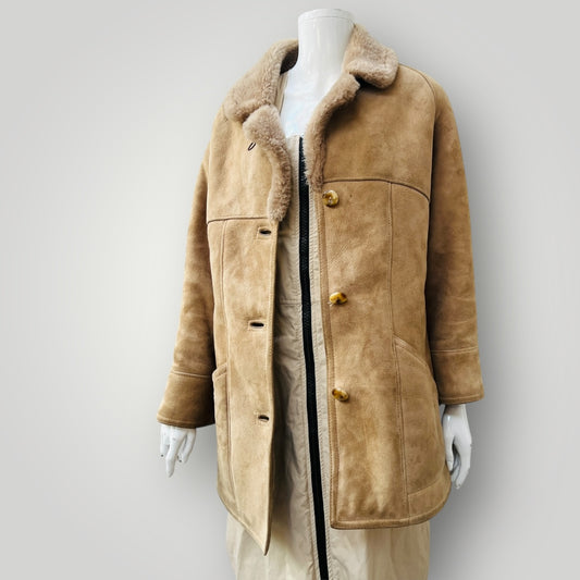 1970s british vintage / LAKELAND / shearling leather sheepskin jacket / (3897720195398061809)