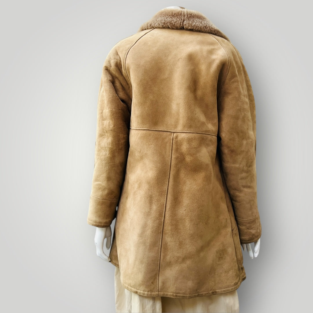 1970s british vintage / LAKELAND / shearling leather sheepskin jacket / (3897720197196330838)