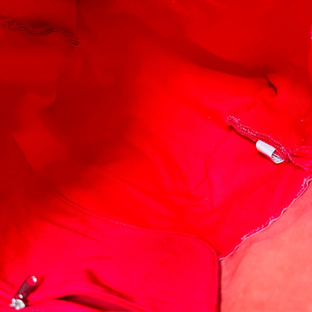 SALUCCI / red leather tote bag / new with tags (3897815228359327511)