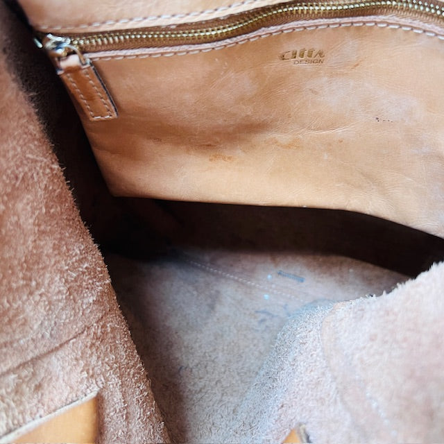 CITTA / leather tote bag (3897815243837415126)