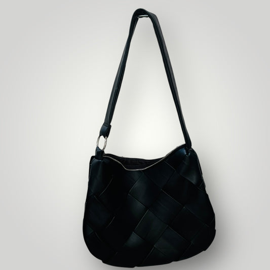 TOPSHOP / vegan woven hobo bag (3897815394143111899)