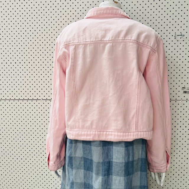 pink / denim jacket / 2xl (3897886036140656348)