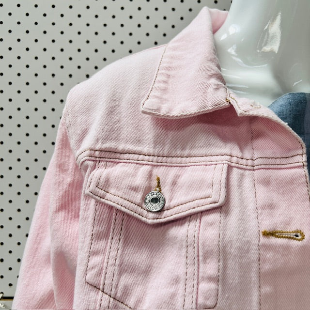 pink / denim jacket / 2xl (3897886039694820752)