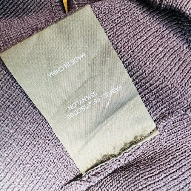 AJE / 'mia' wrap top in navy  / L (3897916023574412043)