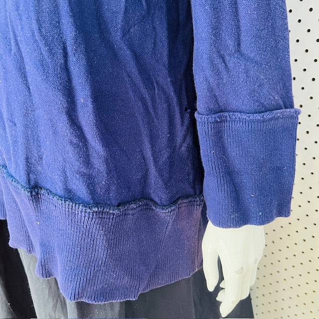 1990s vintage / NOM*D / purple cotton oversized jumper / m (3897916053725332211)
