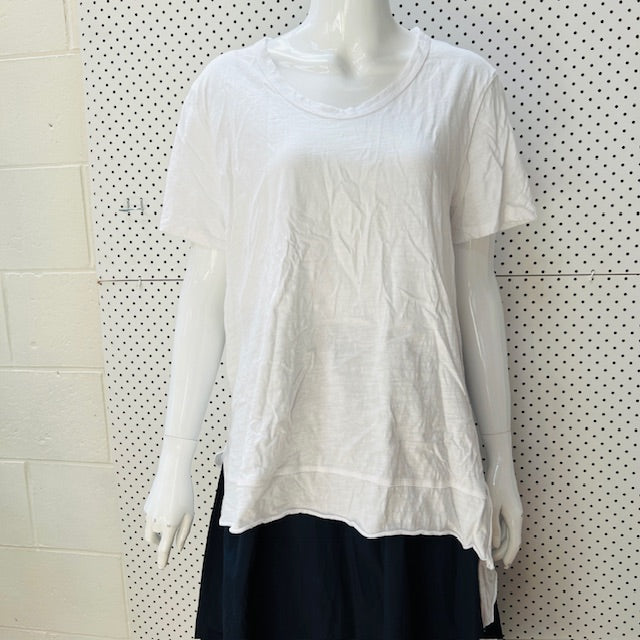 3rd storey / soft white oversized tee / L (3897916090190542210)