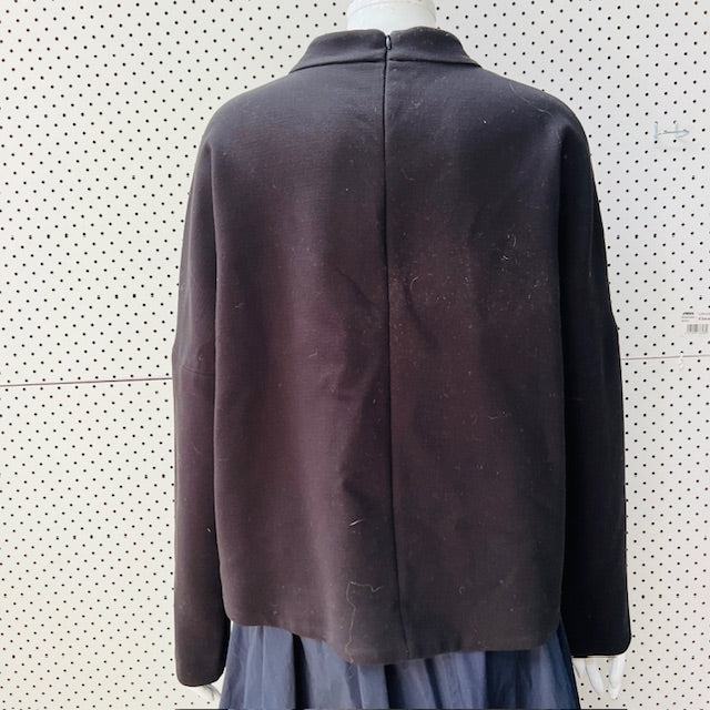 jayson brundston / high necked black top / L (3897916112113035612)