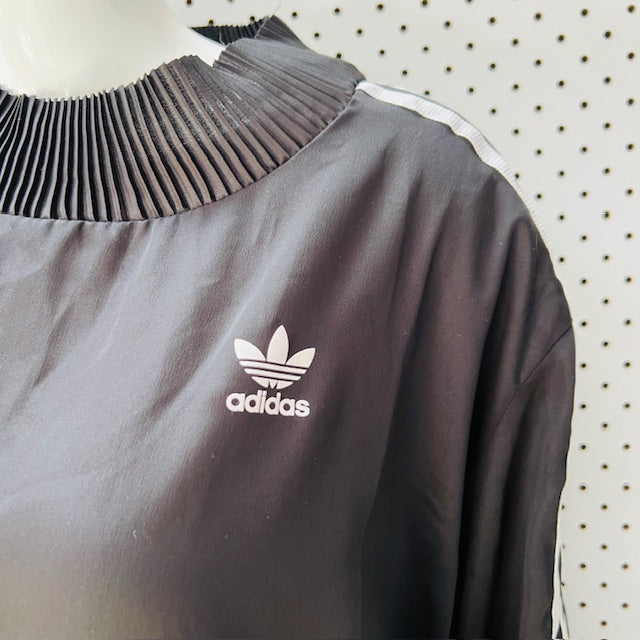 ADIDAS / 3 stripe pleated trim top / 10 (3897916157433152842)