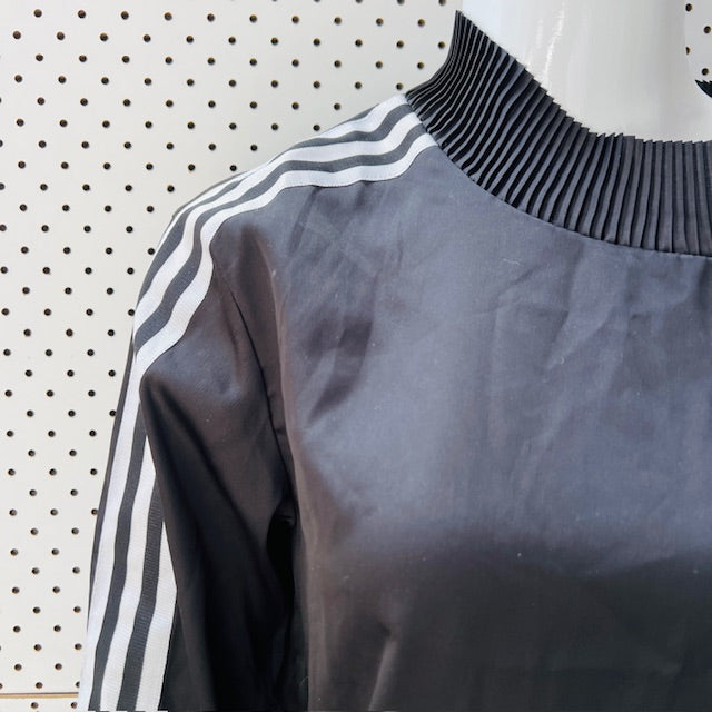 ADIDAS / 3 stripe pleated trim top / 10 (3897916159041354076)