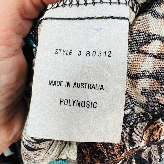 1990s aussie vintage / KATIES / patterned shirt / s (3897916207752010399)