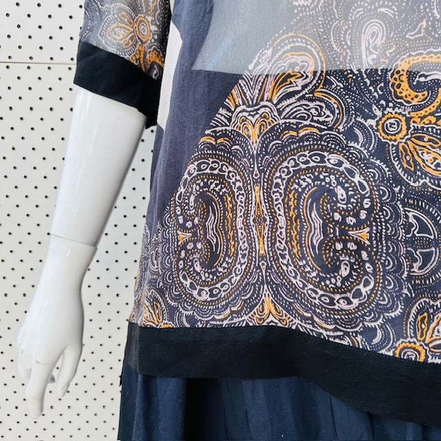 VERGE / silk / cube top / L (3897916224460555512)