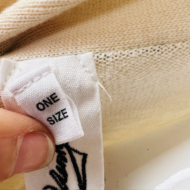 MA DAINTY / oversized wool cotton cardigan / free size (3897916233381314339)