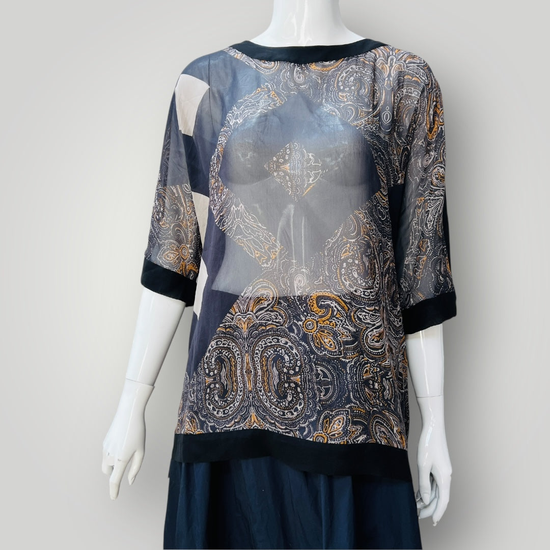 VERGE / silk / cube top / L (3897920855026335360)