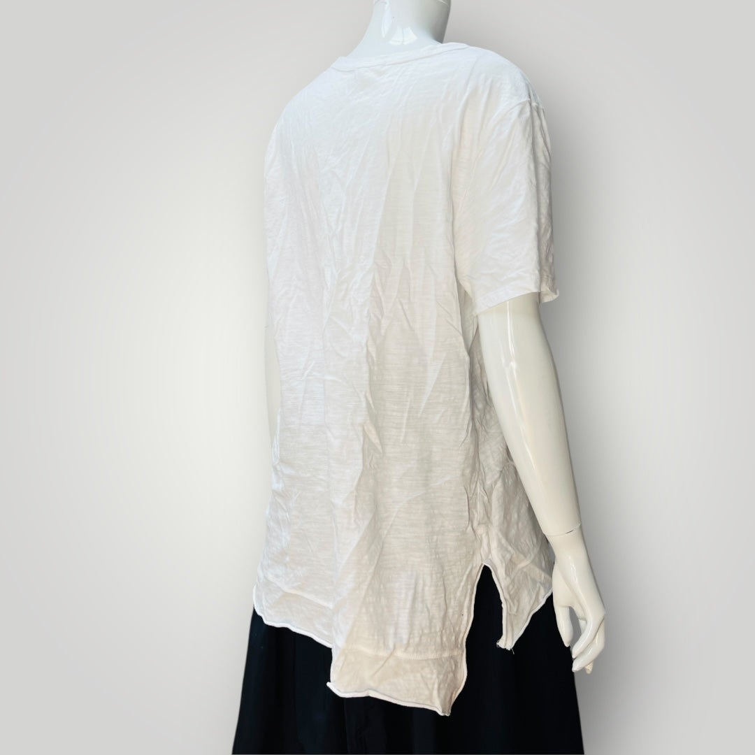 3rd storey / soft white oversized tee / L (3897920911276196496)