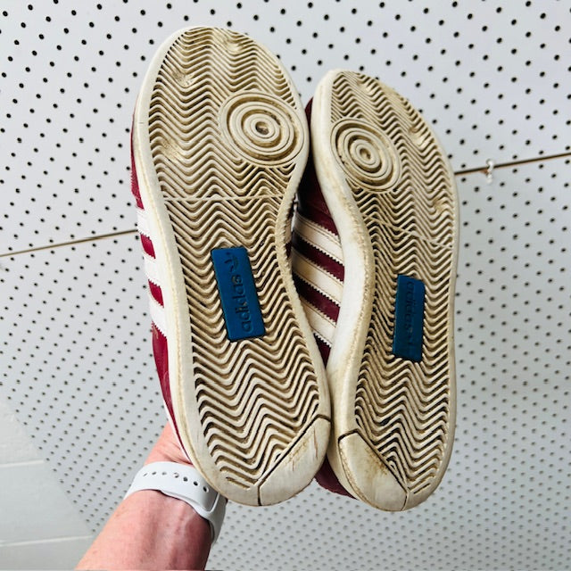 ADIDAS / SAMBA / adv in maroon leather / 44 (3898401029176676959)