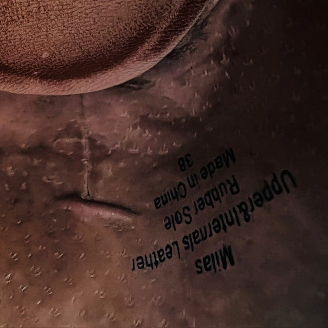 WITTNER / 'milas' white lace up leather flatforms / 38 (3898401051011991194)