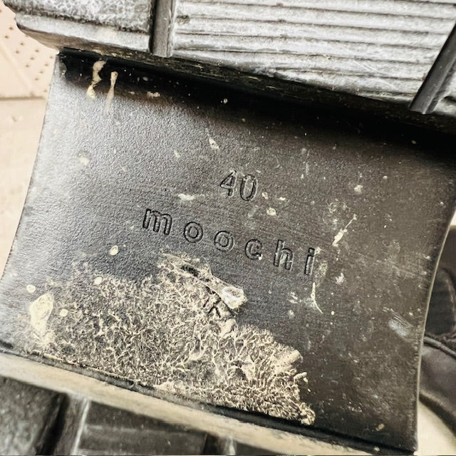 MOOCHI / 'major loafer' boots / black / 40 (3898401091436589477)