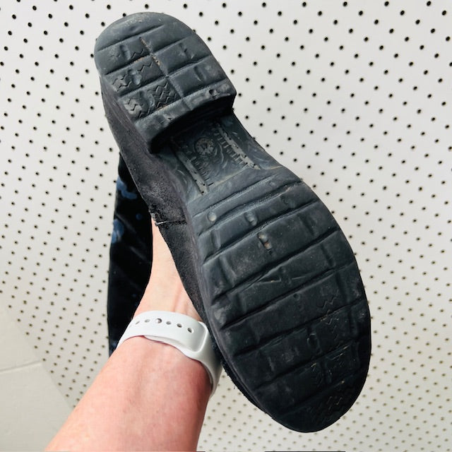 PAPUCEI / knee length leather boots / made in italy / 41 (3898401113234059328)